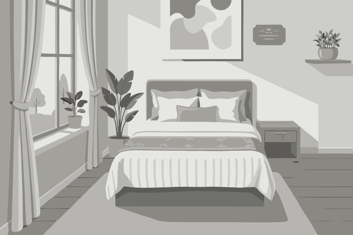 Semi-privékamer met 1 Slaapplaats in een Stapelbed en een Gedeelde Badkamer - Alleen voor Vrouwen